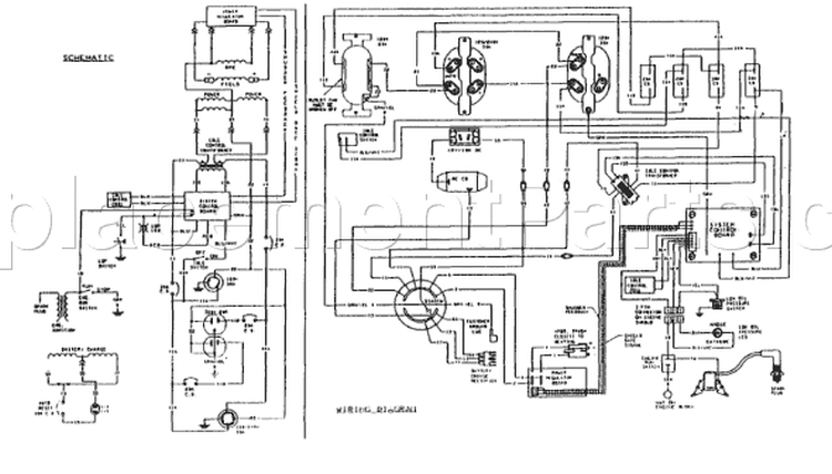 Page B Diagram and Parts List for 9778-3  Briggs and Stratton Generator